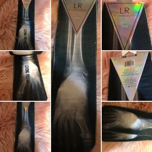 NWT Living Royal X- Ray Crew Socks